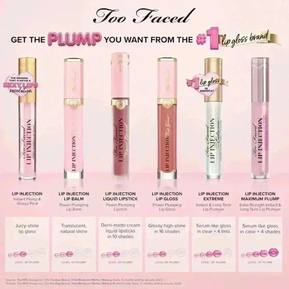 Top  Faced Lip Injection Power Plumping Hydrating Liquid Lip Balm - Picture 2 of 6